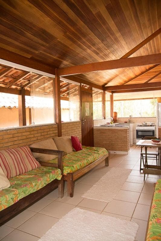 Casa 1 - Você a Varanda e o Mar na Praia dos Ranchos-Trindade Hospeda House in State of Rio de Janeiro
