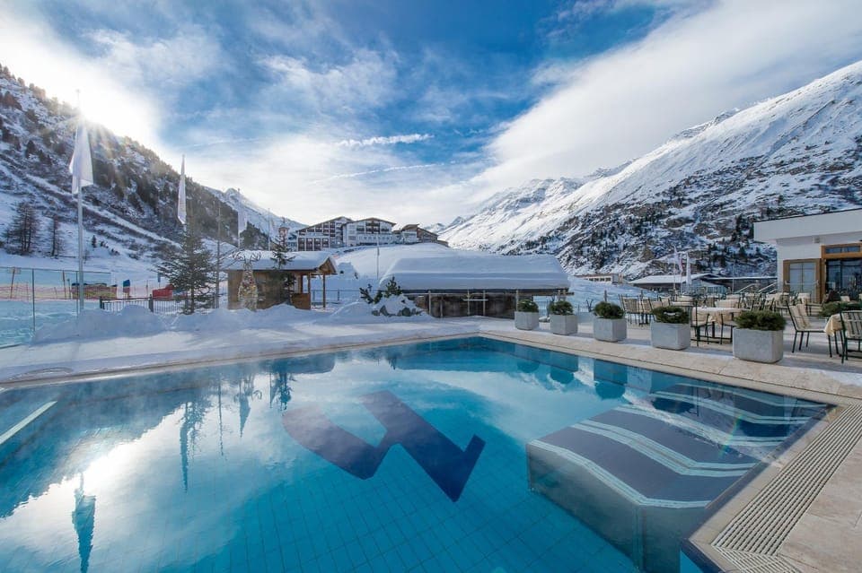 Winter, Swimming pool, Swimming pool, Open Air Bath