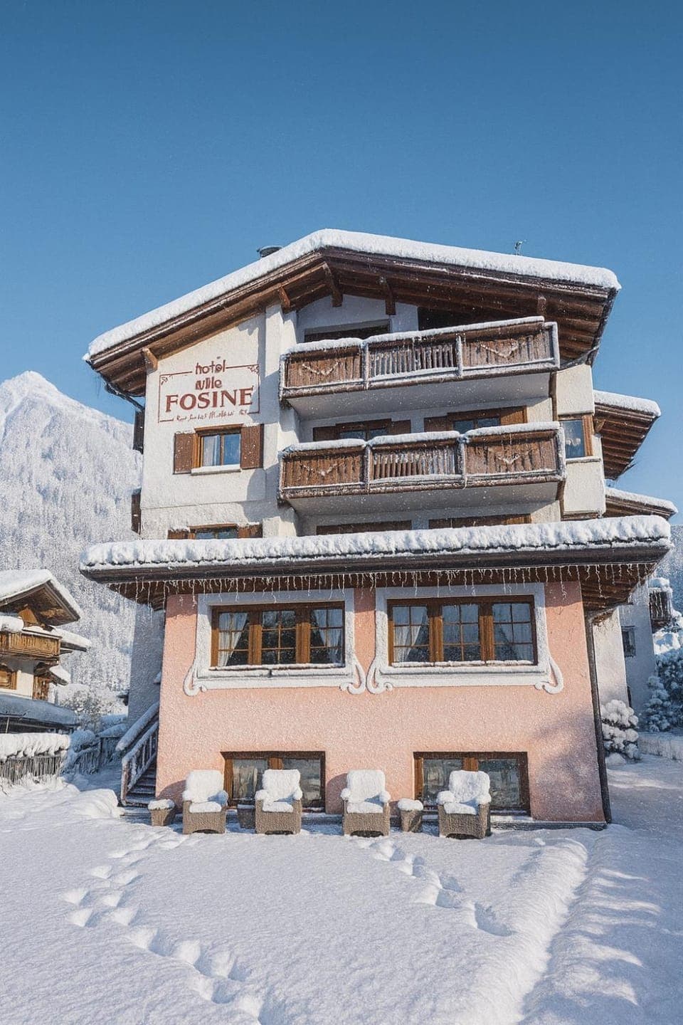 Property building, Mountain view