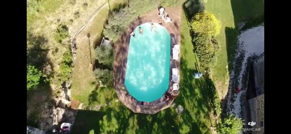 Bird's eye view, Pool view
