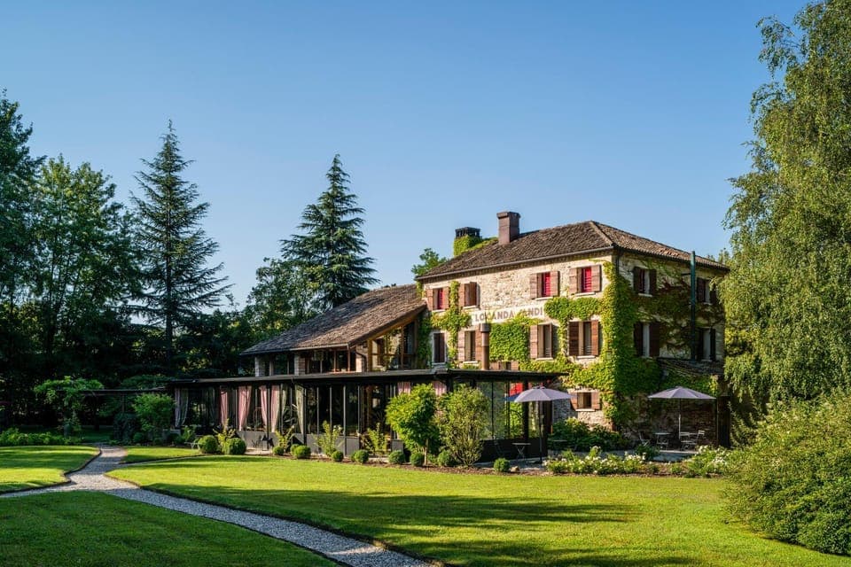 Property building, Natural landscape, Garden, Garden view