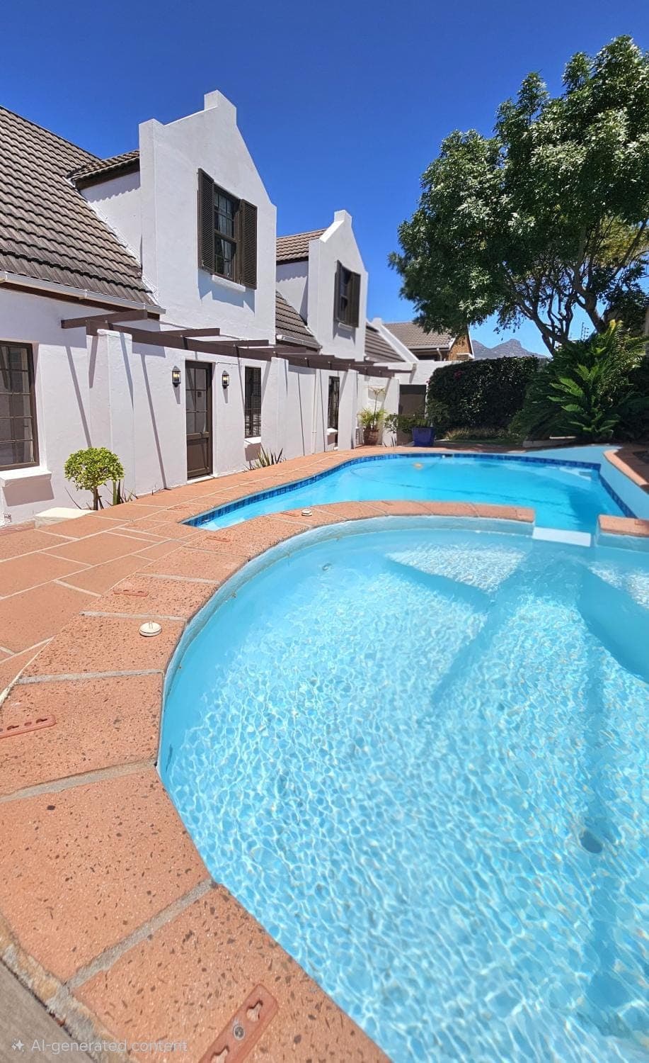 Property building, Pool view, Swimming pool