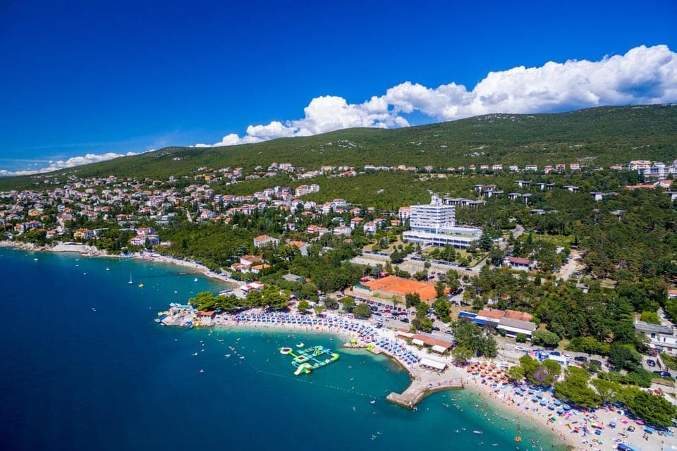 Bird's eye view, Summer, Beach