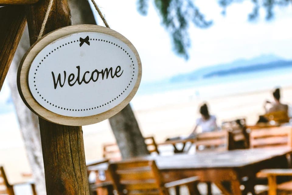 Restaurant/places to eat, Day, Property logo or sign, Natural landscape, Banquet/Function facilities, Logo/Certificate/Sign, Text overlay, Sea view, Certificate/Award