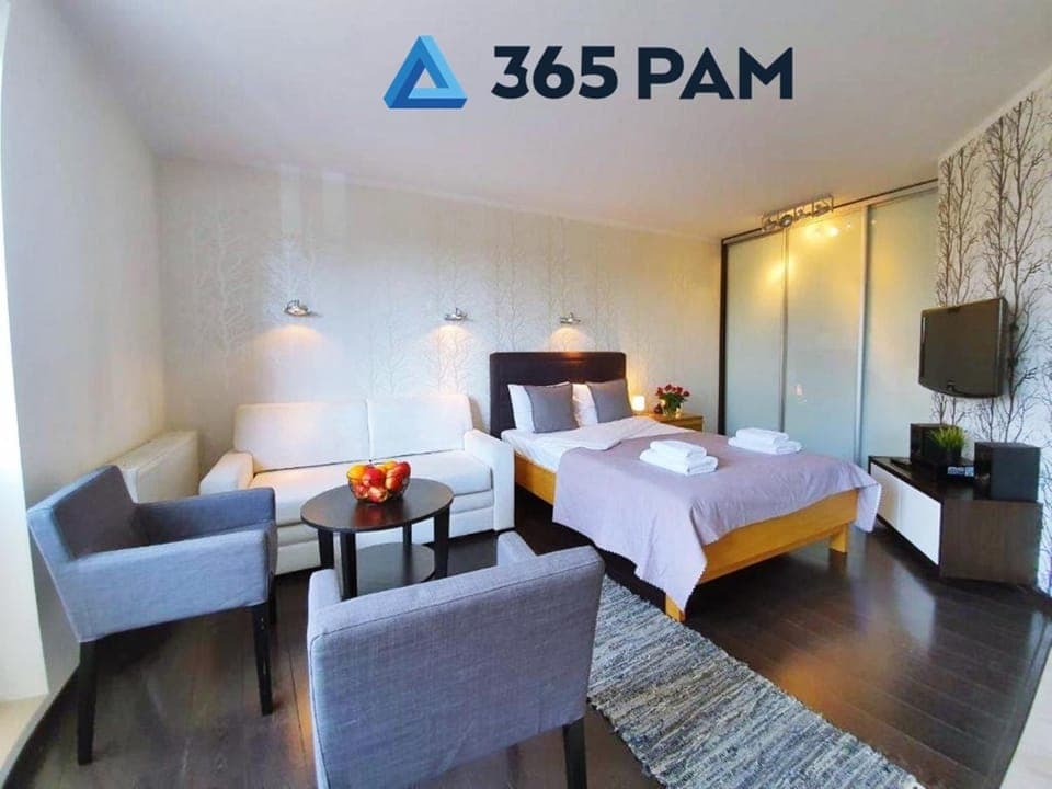 Bed, TV and multimedia, Living room, Photo of the whole room, Seating area, Bedroom