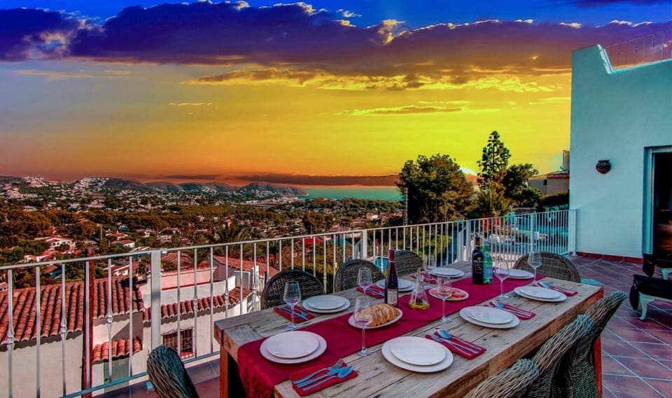 Balcony/Terrace, Garden view, Pool view, Sea view, Sunset