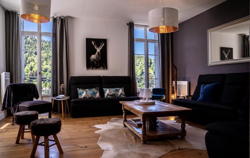 Property building, Living room, Seating area