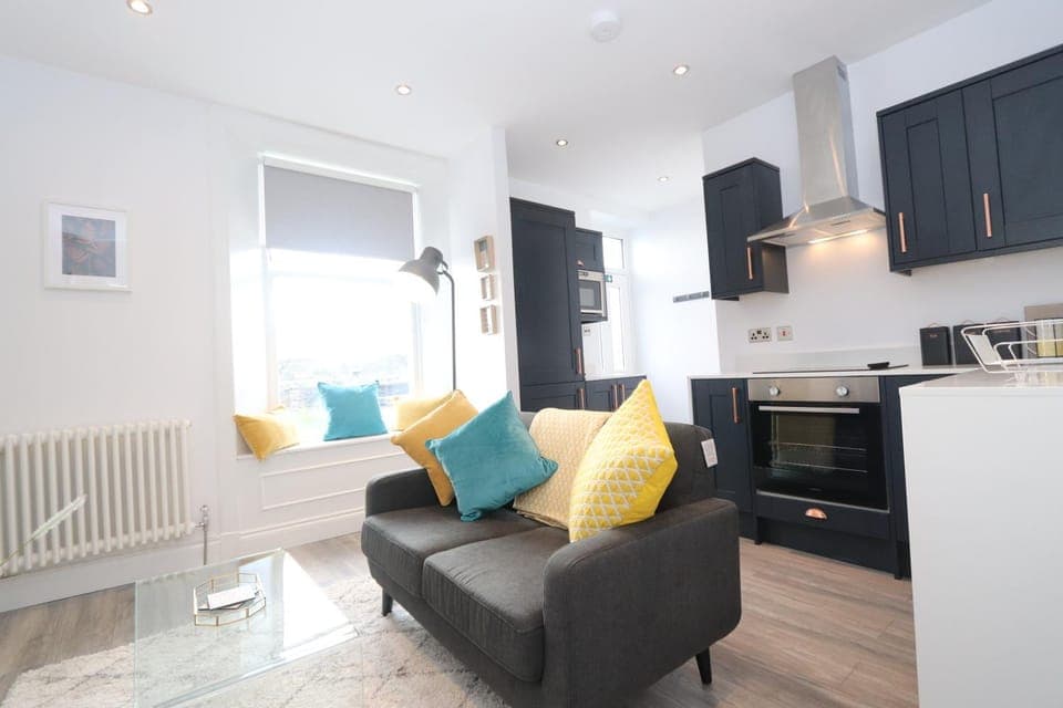 Kitchen or kitchenette, Living room