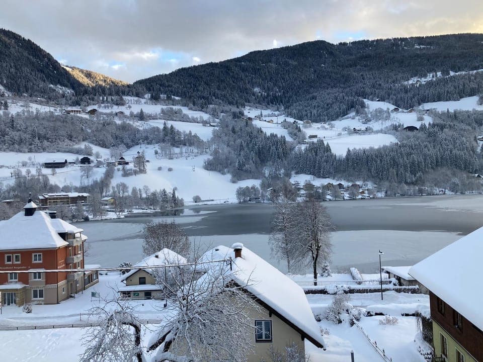 Winter, Mountain view