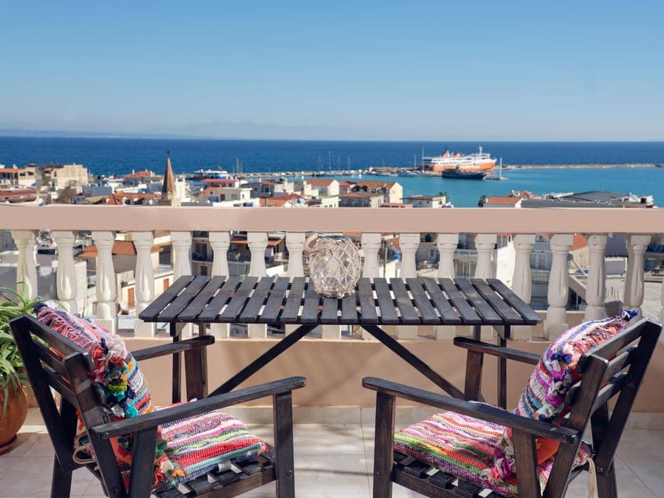Balcony/Terrace, City view, Sea view
