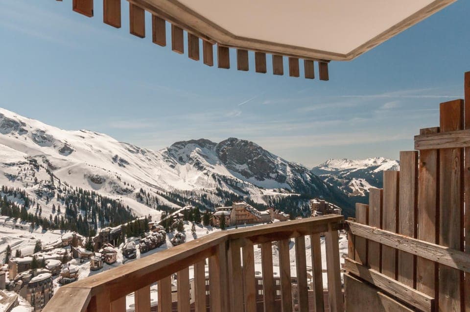 Day, Natural landscape, Winter, Balcony/Terrace, Mountain view