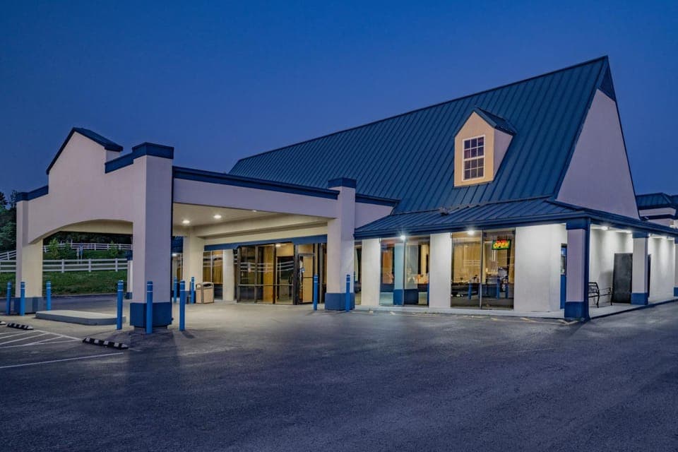 Property building, Night, Lobby or reception