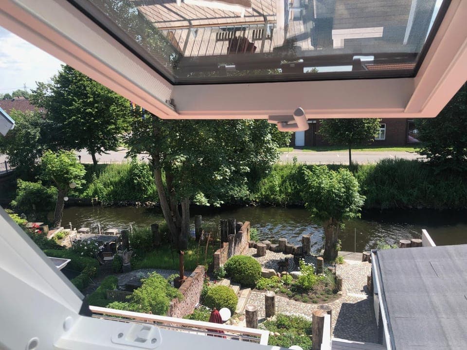 Garden, View (from property/room), Garden view, River view