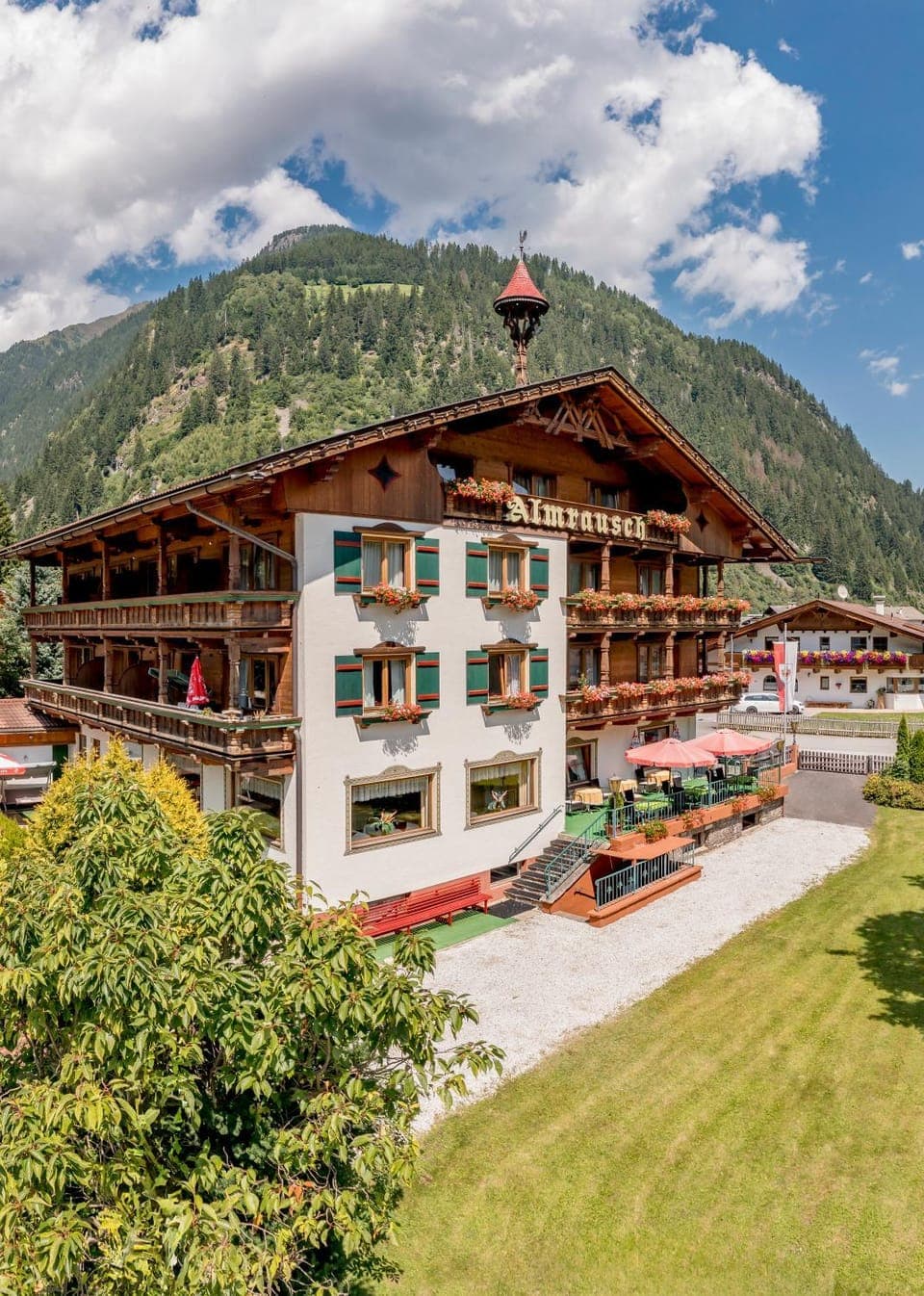 Property building, Garden