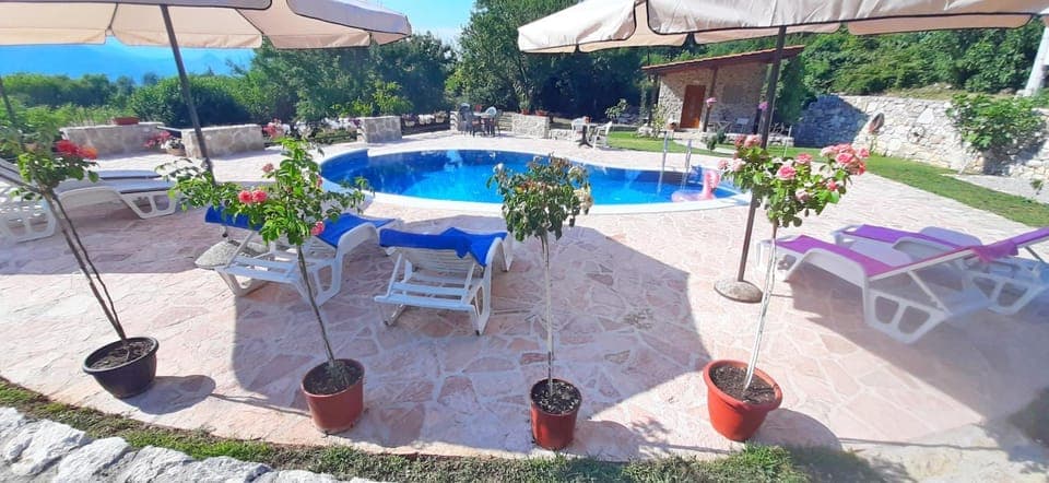 Patio, Pool view, Swimming pool
