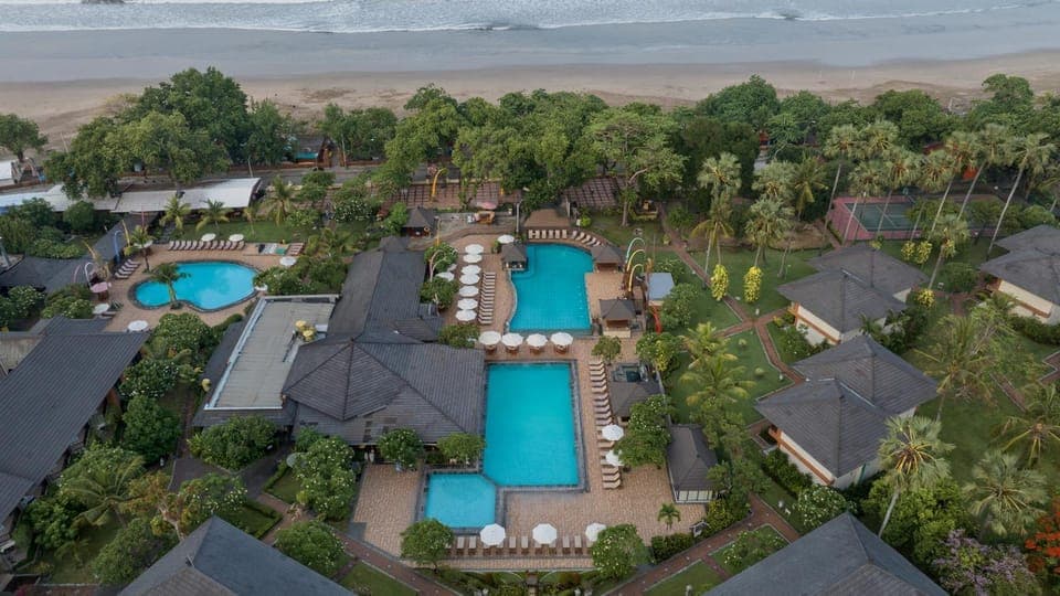 Bird's eye view, Beach, Swimming pool