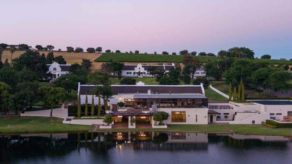 Property building, Day, Natural landscape, Lake view