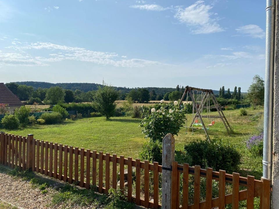 Natural landscape, Garden, Garden view