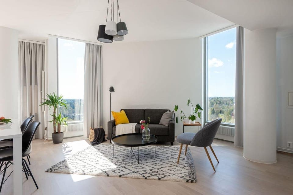 Living room, Seating area, Bedroom