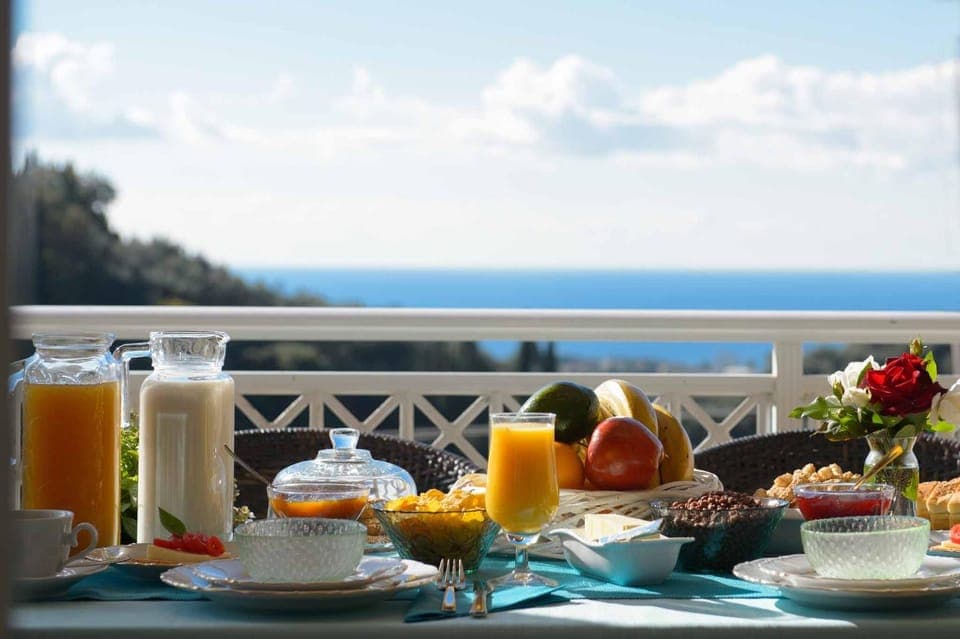 Balcony/Terrace, Decorative detail, Mountain view, Sea view