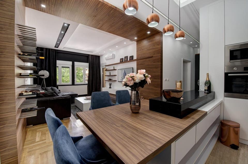 Kitchen or kitchenette, Dining area, Communal kitchen