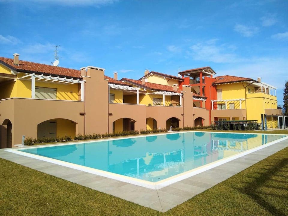 Property building, Pool view, Swimming pool