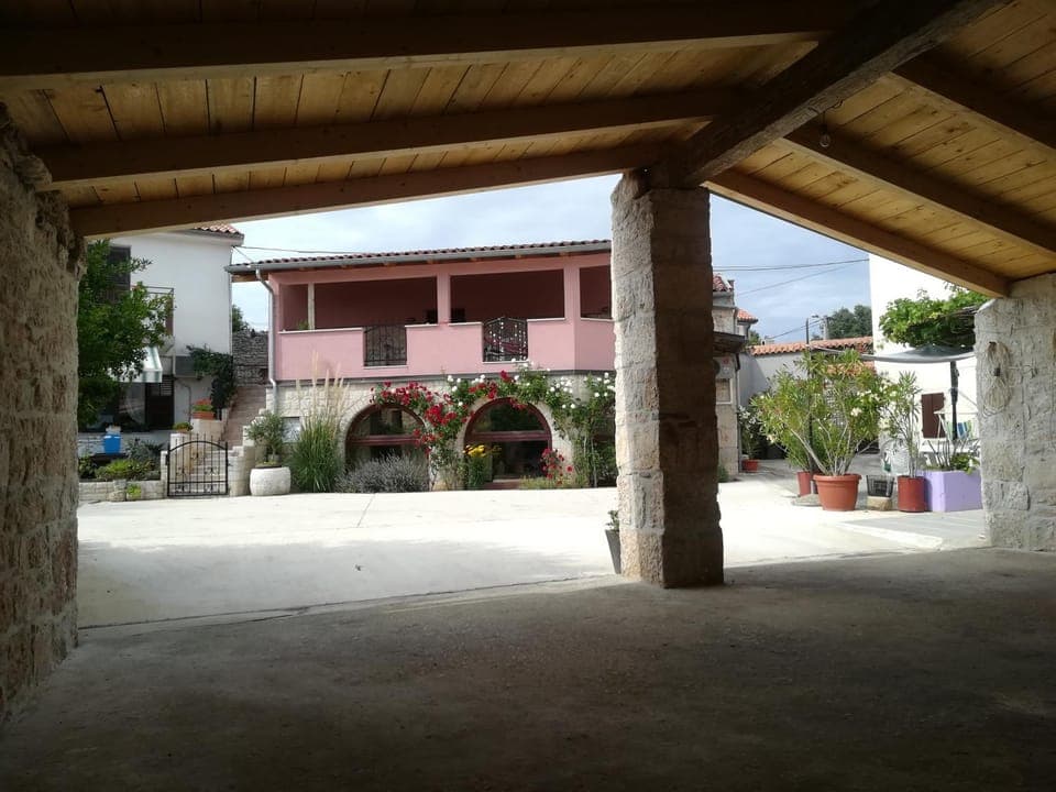 Property building, Patio