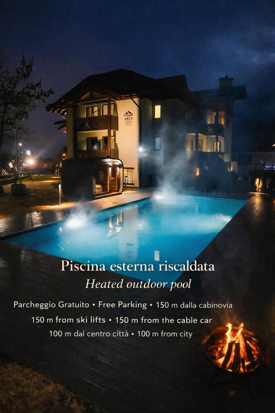 Sauna, Swimming pool