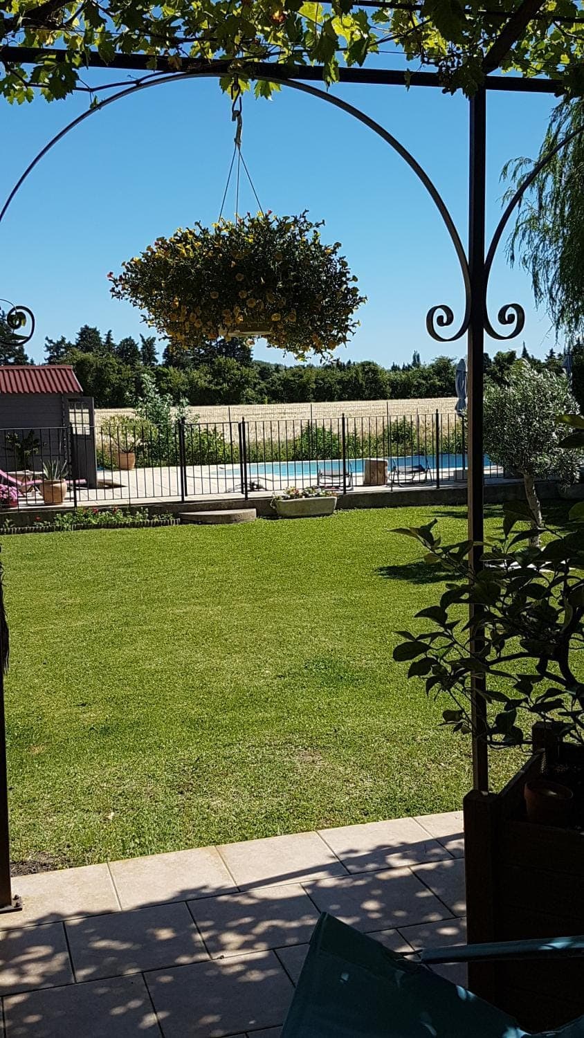 Natural landscape, Pool view, Swimming pool