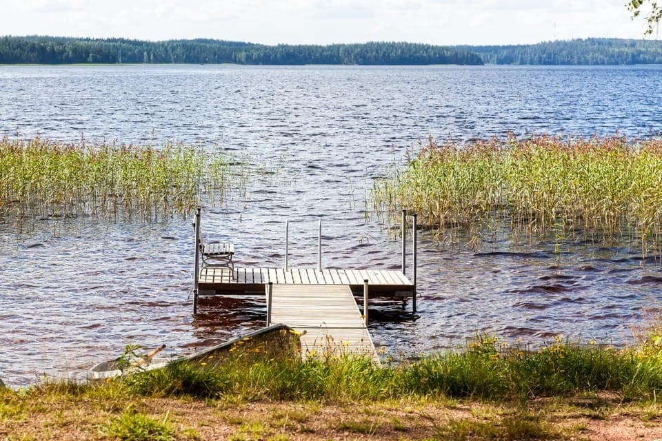 Beach, Lake view