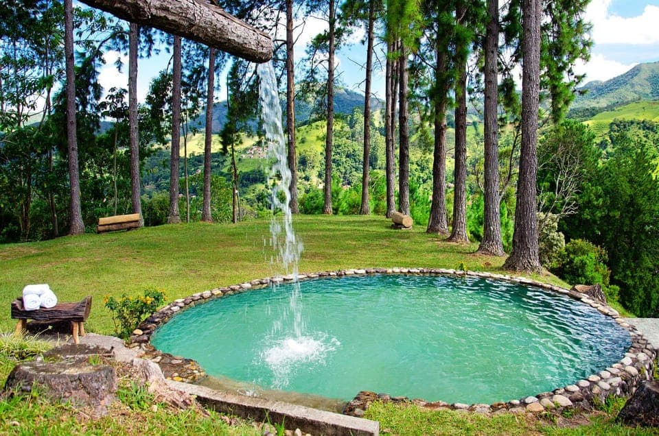 Nearby landmark, Day, Natural landscape, Garden, Mountain view