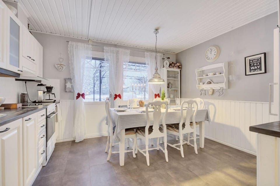 Kitchen or kitchenette, Dining area