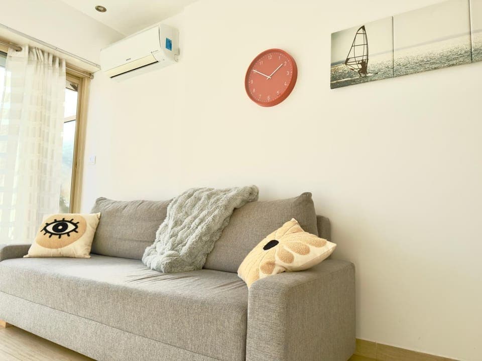 Living room, air conditioner