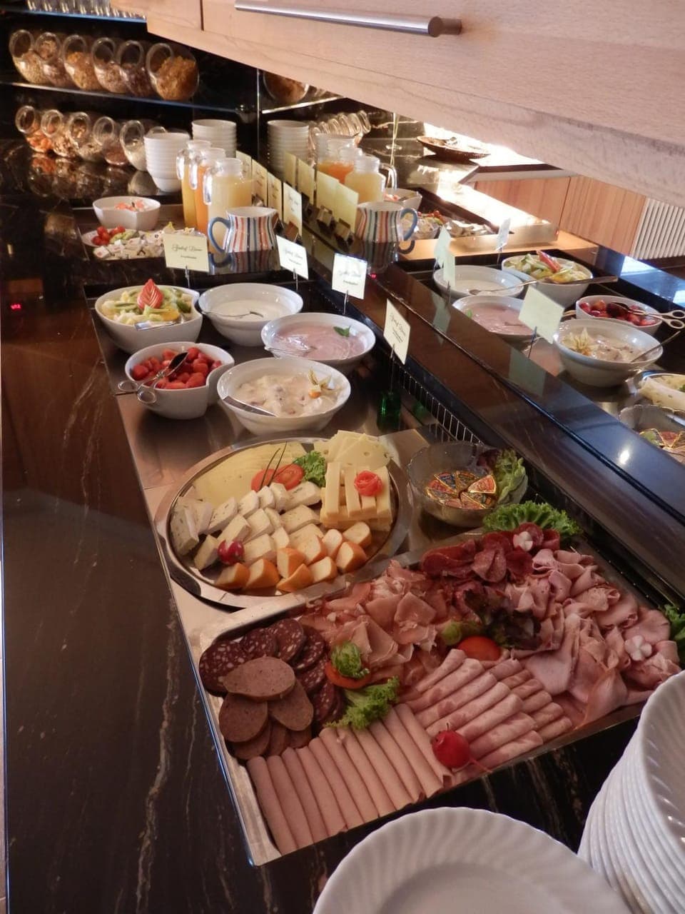 Buffet breakfast