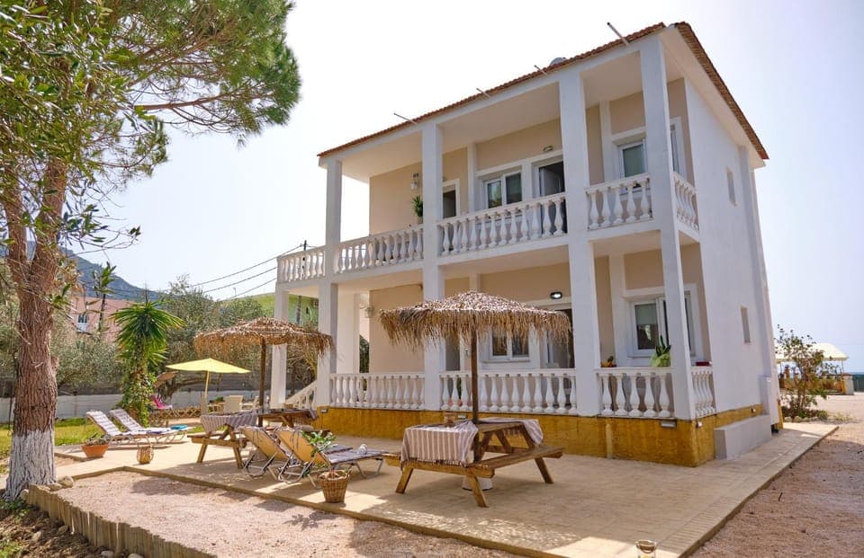 Property building, Patio