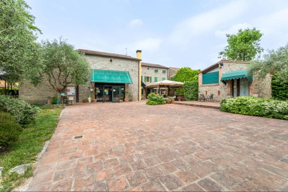 Property building, Garden view
