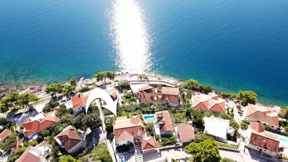 Property building, Bird's eye view, Beach, Sea view
