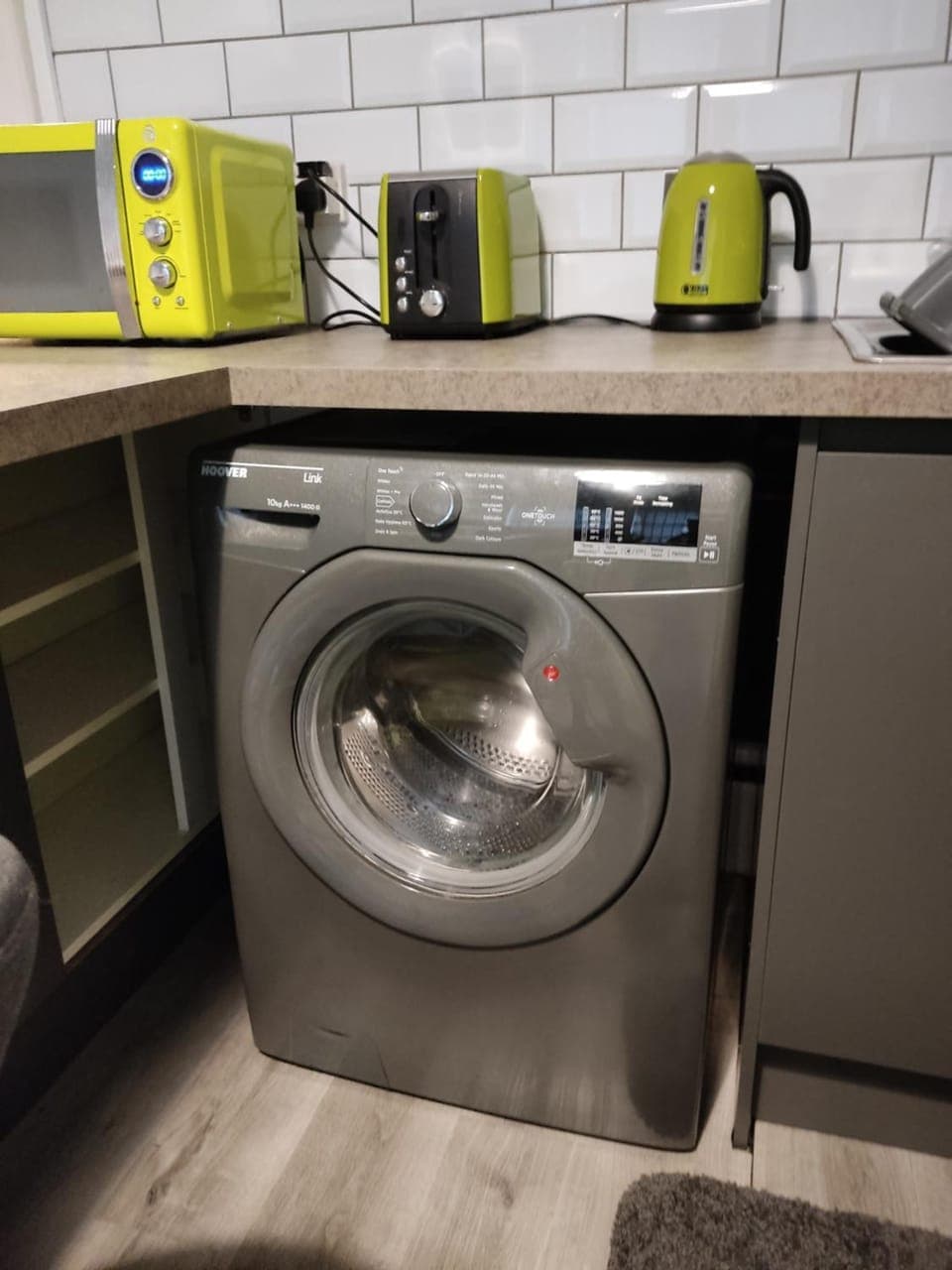 Property building, washing machine