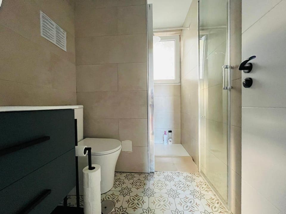 Bathroom, hair dryier