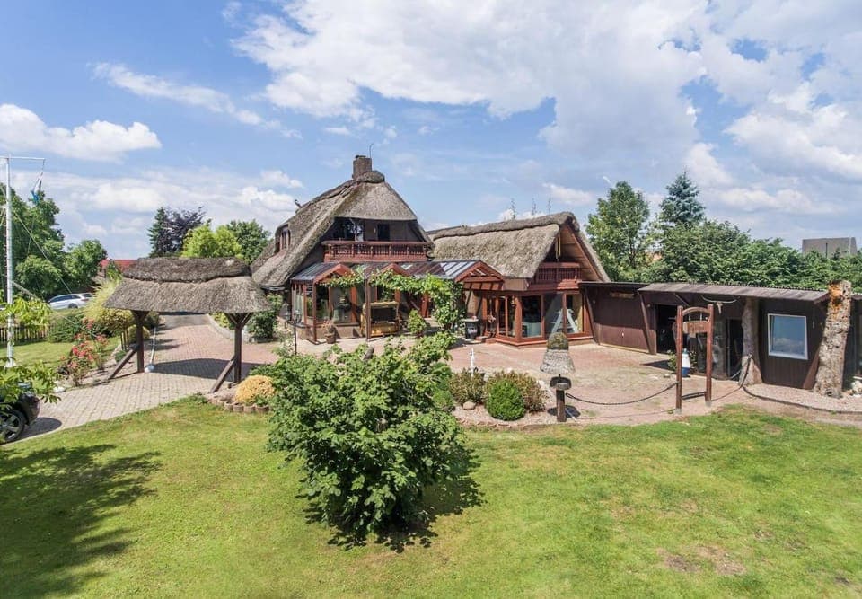 Property building, Day, Garden view