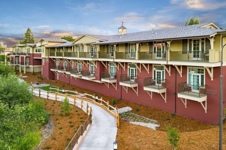 Property building, On site