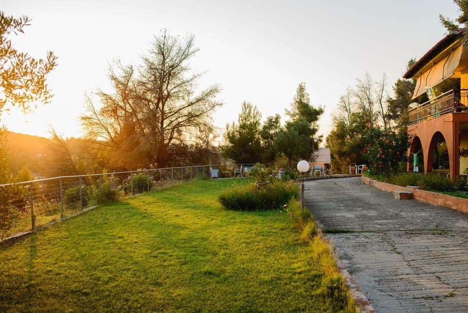 Natural landscape, Balcony/Terrace, Garden view, Sunset