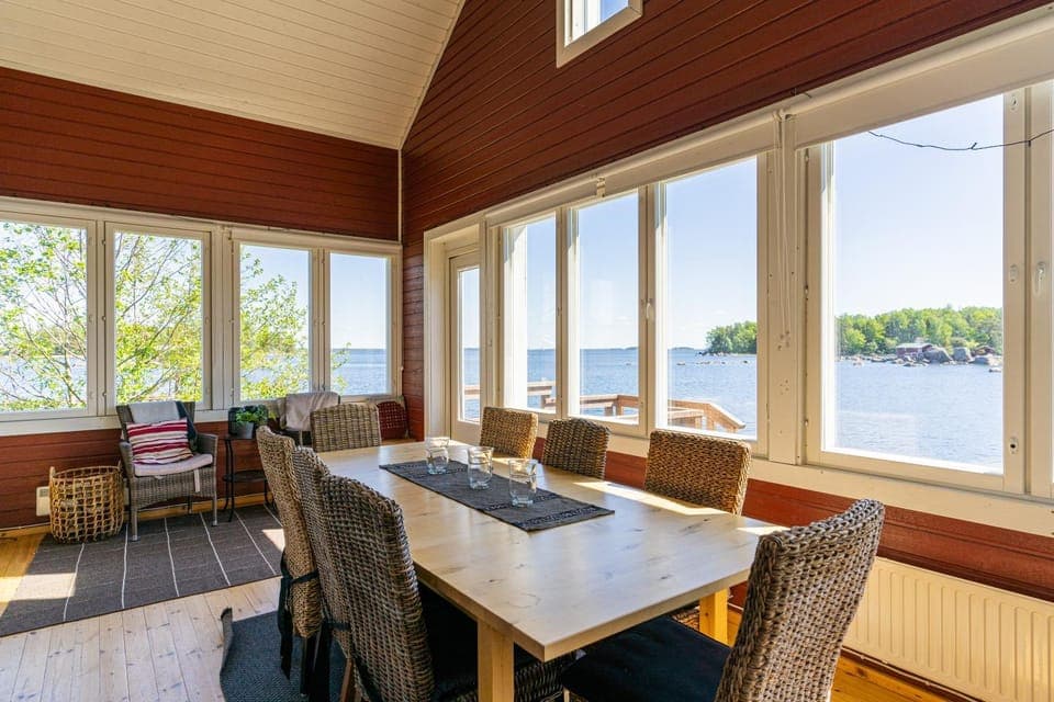 Summer, Dining area, Sea view