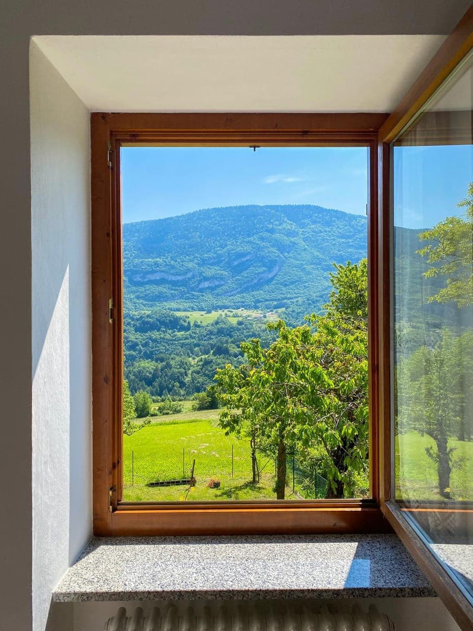 Spring, Natural landscape, Mountain view