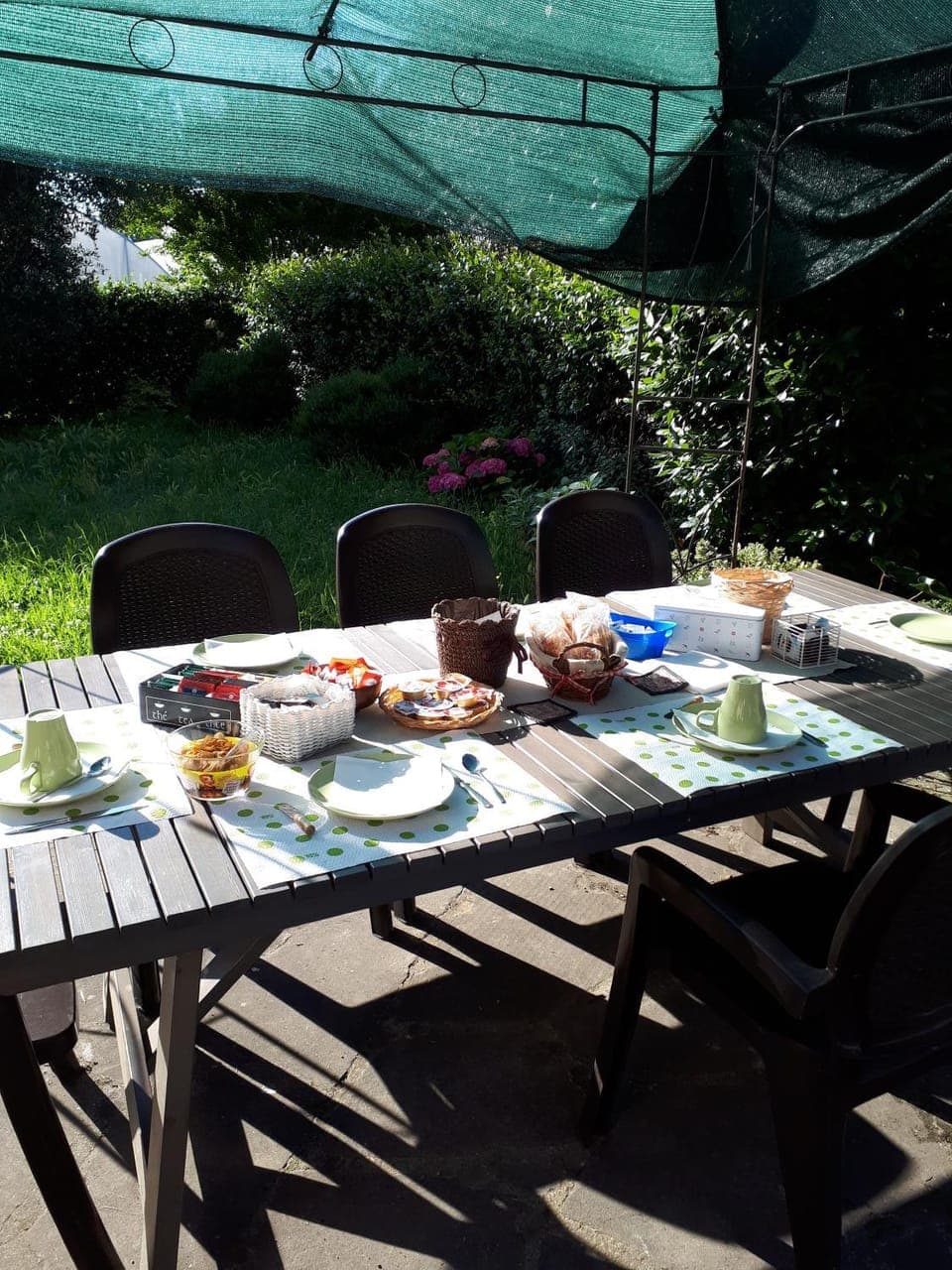 Garden, Garden, Breakfast, Continental breakfast