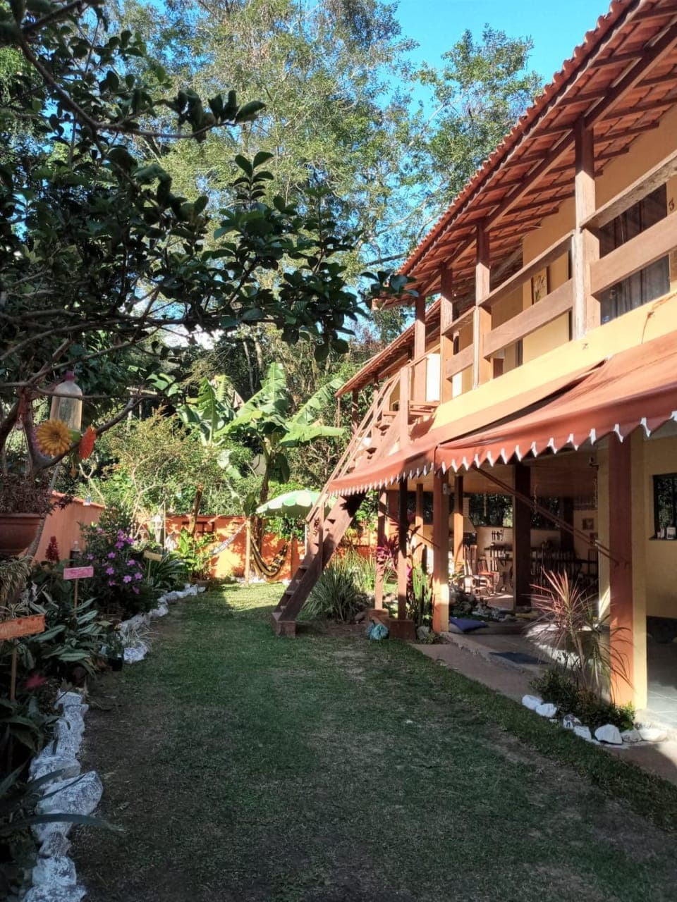 Property building, Garden view