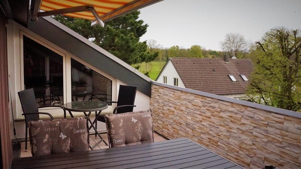 Balcony/Terrace, Photo of the whole room, Decorative detail