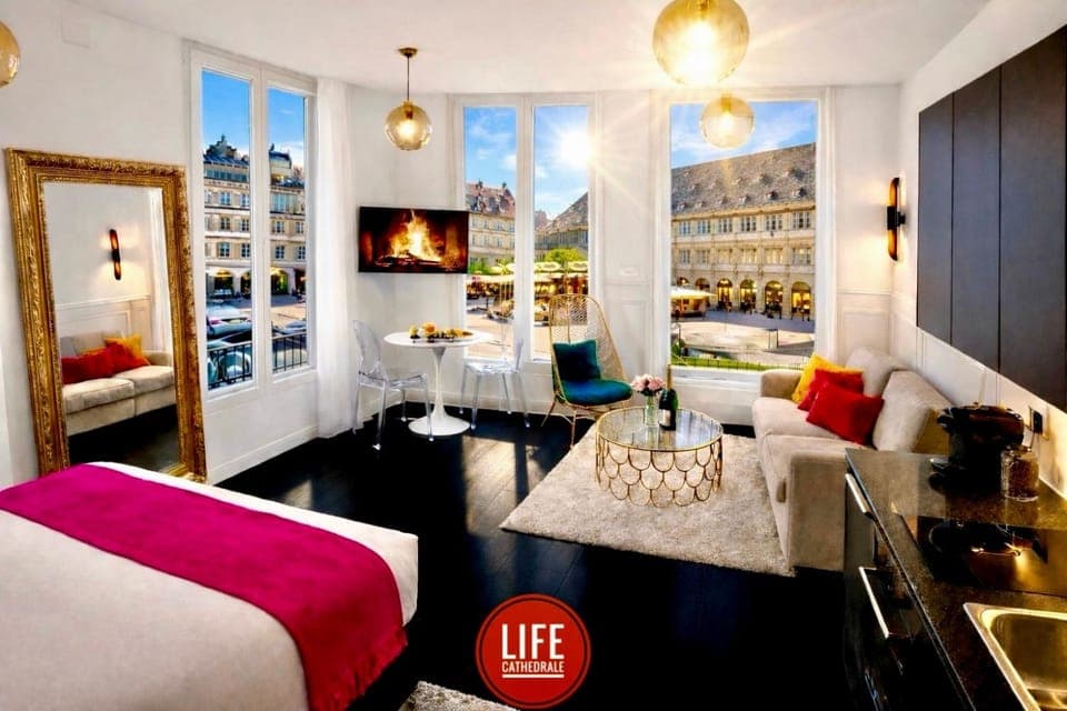 Living room, Landmark view, Landmark view