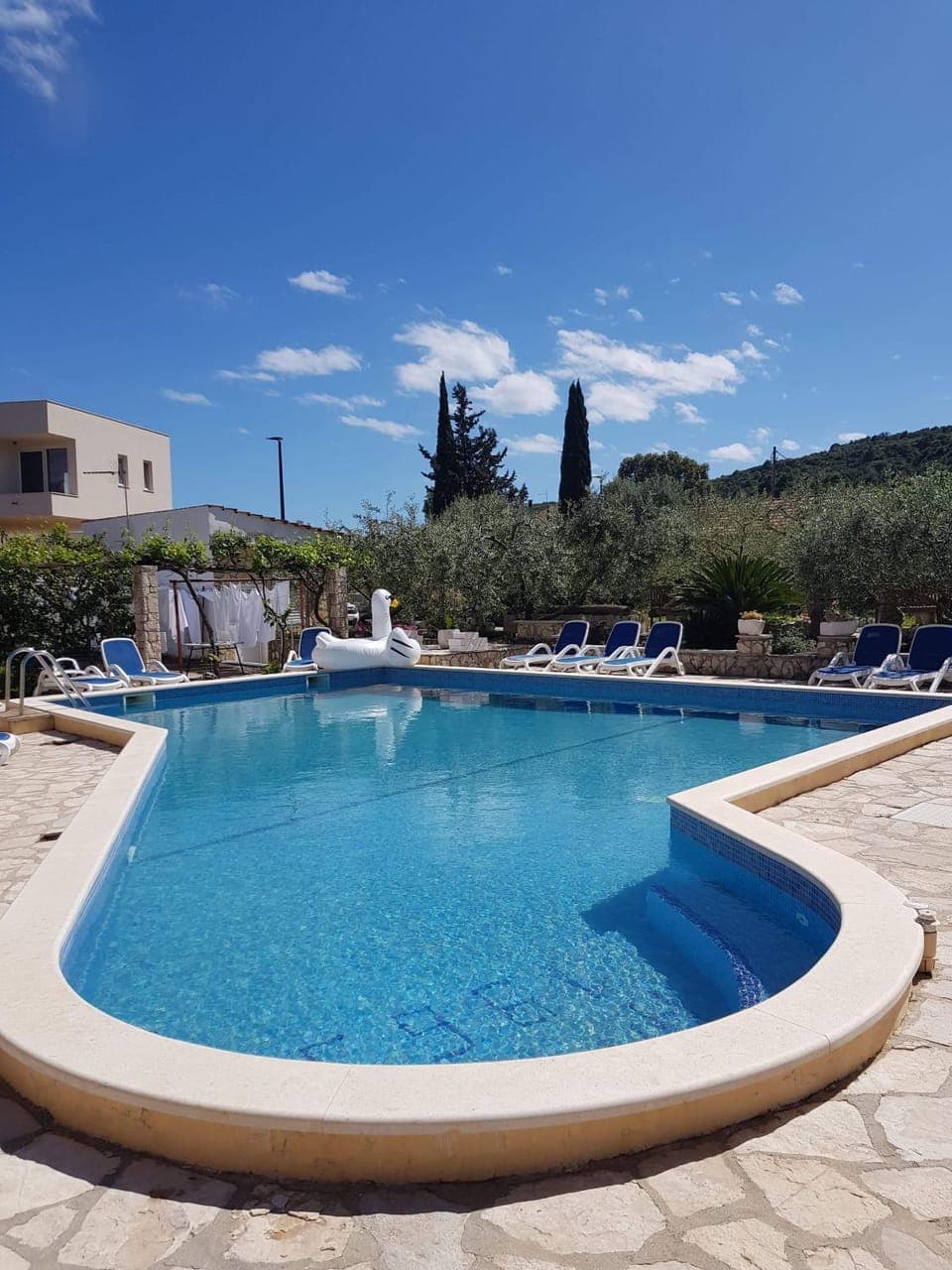 Summer, Garden, Balcony/Terrace, On site, Pool view