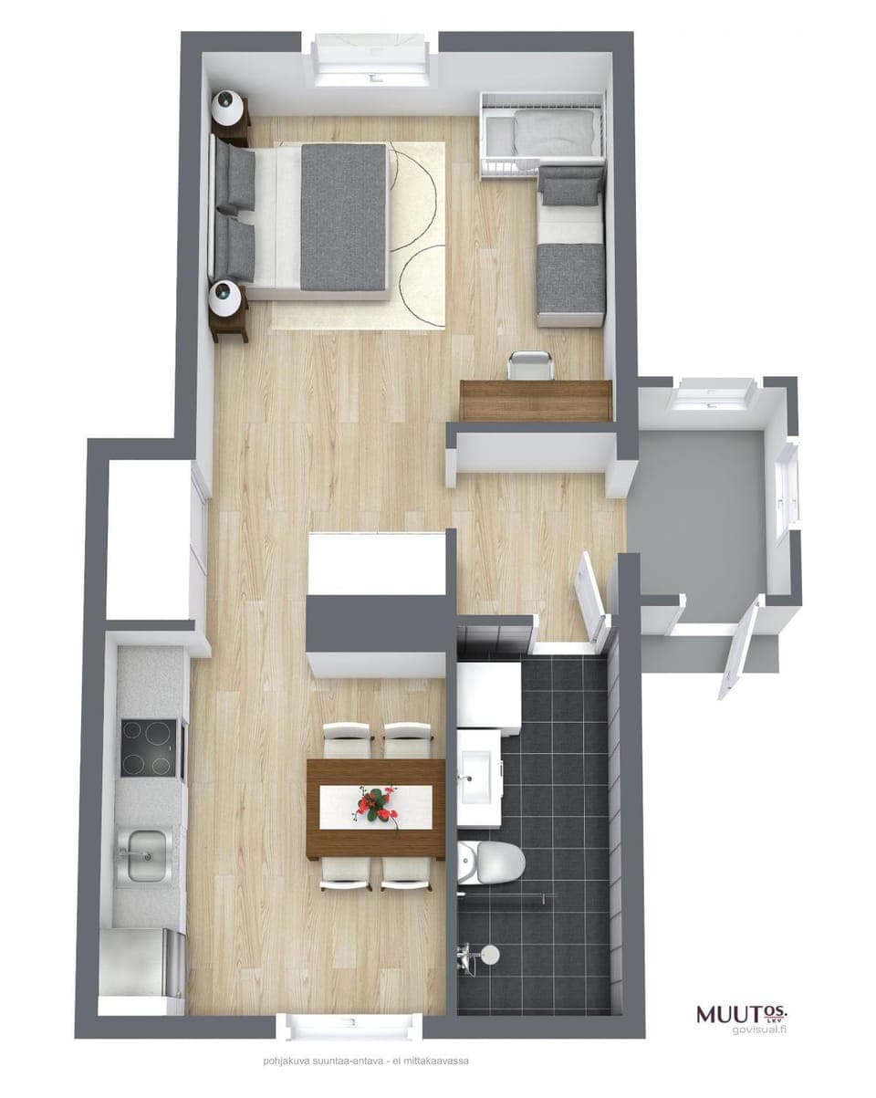 Communal lounge/ TV room, Bathroom, Kitchen or kitchenette, Other, Floor plan, Dining area